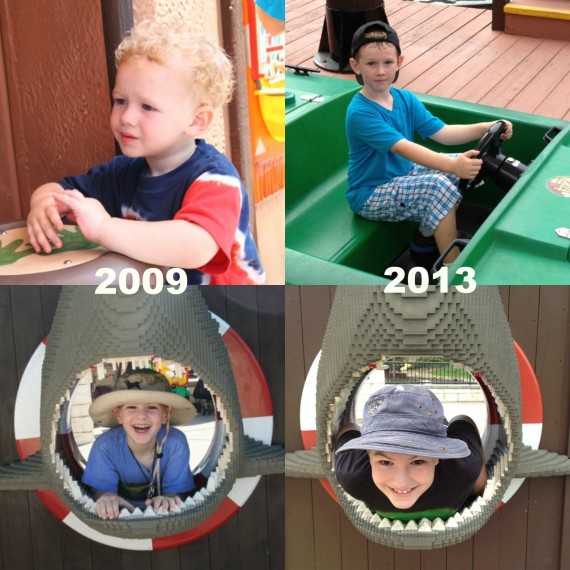 legoland then and now