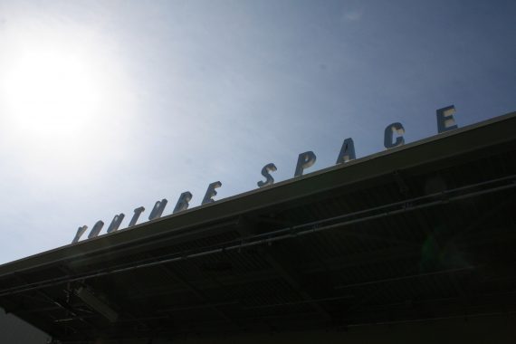 YouTube Space LA sign