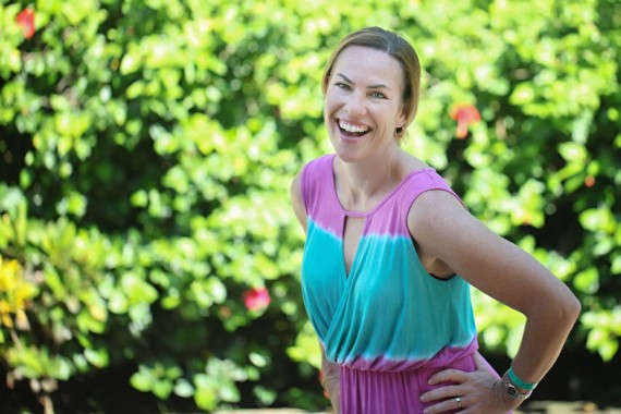 multi dress laughing small