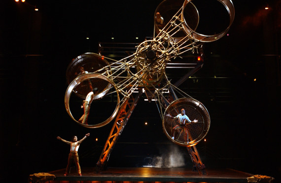 "KA" By Cirque du Soleil at The MGM Grande Hotel -Las Vegas - Nevada - USA - Show Name Announcement September 15, 2004 Photos By Denise Truscello