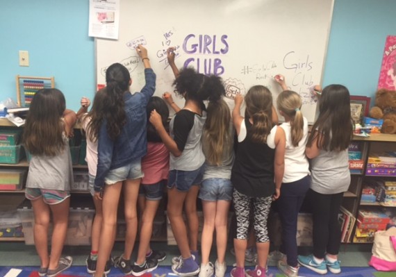 girls club teamwork