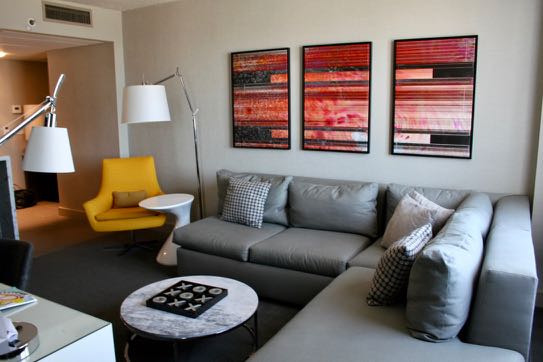 airport hotel room lounge