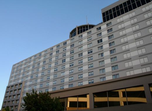 airport hotel hyatt lax exterior
